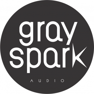 gray-spark-audio-logo